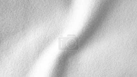 weißer weicher monochromer Stoff Hintergrund.