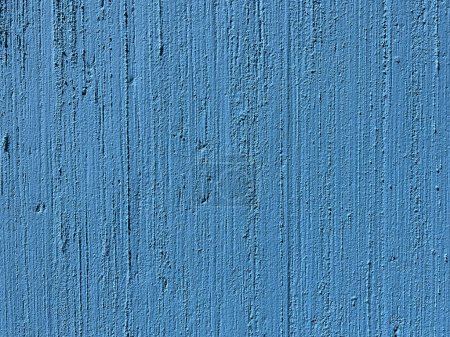 Téléchargez les photos : Mur en stuc bleu avec lignes verticales - texture de fond au Mexique - en image libre de droit
