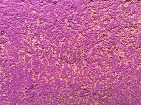 Foto de Bright pink - magenta blank wall texture background in Oaxaca, México. - Imagen libre de derechos