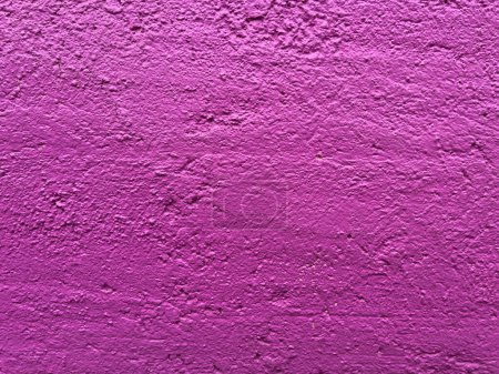 Photo for Bright pink - magenta blank wall texture background in Oaxaca, Mexico. - Royalty Free Image