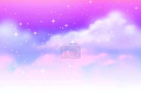 Photo for Gradient pastel sky background Vector illustration - Royalty Free Image