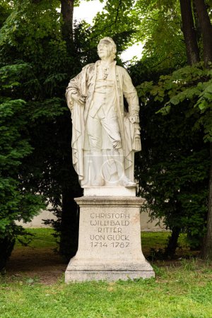 Photo for Monument to Christoph Willibald Ritter von Gluck. June 5, 2023, Vienna, Austria - Royalty Free Image