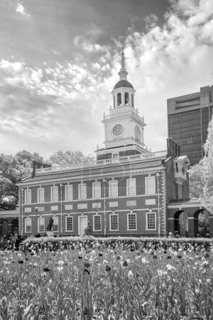 Foto de Independence Hall en Filadelfia, Pennsylvania, EE.UU. - Imagen libre de derechos