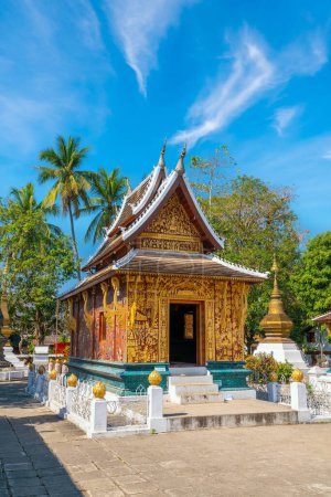 Photo for World heritage site at Wat Chiang Tong, Luang Prabang in Laos - Royalty Free Image