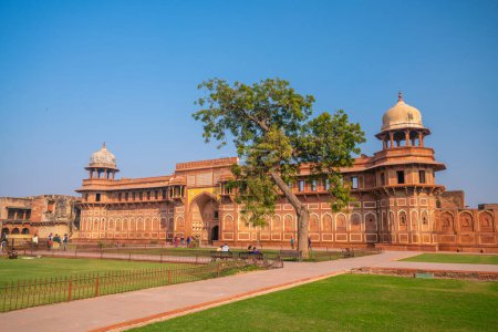 Téléchargez les photos : Site patrimonial Agra Fort (ou Red Fort) en Inde - en image libre de droit