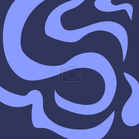 Téléchargez les photos : Fond géométrique abstrait avec palette de couleurs Blue Sea - en image libre de droit