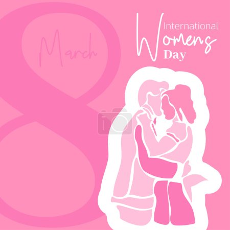 Téléchargez les photos : Illustration vectorielle de la journée internationale de la femme - en image libre de droit