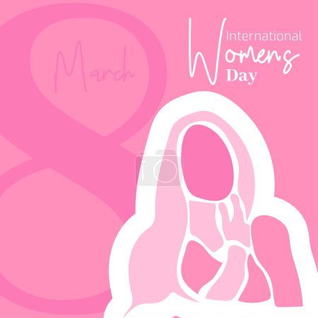 Téléchargez les photos : Illustration vectorielle de la journée internationale de la femme - en image libre de droit