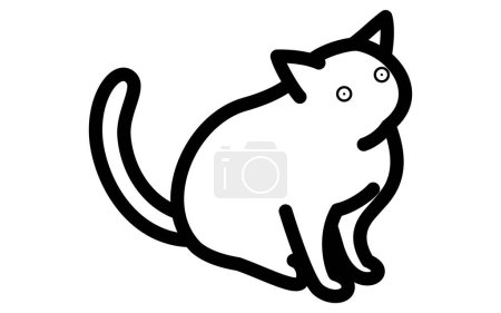 Zur Miete: Haustierfreundliche Eigenschaften (Katzen), isometrische Illustration, Vektorillustration