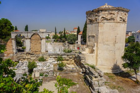 Téléchargez les photos : Vue panoramique et paysage d'Athènes en Grèce - en image libre de droit