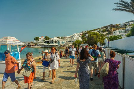 Photo for Scenic and Landscape View of Mykonos in Greece - Royalty Free Image