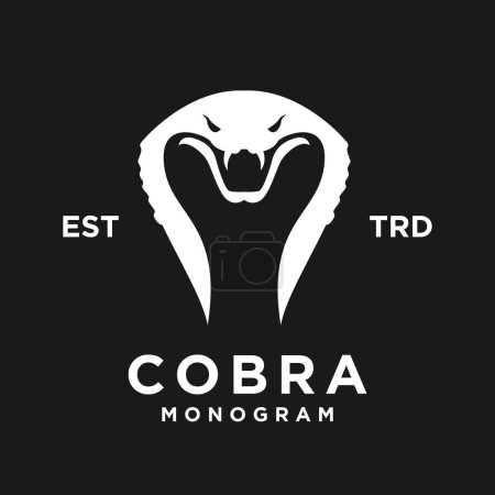 Ilustración de Ilustración del diseño del icono de Cobra Snake - Imagen libre de derechos