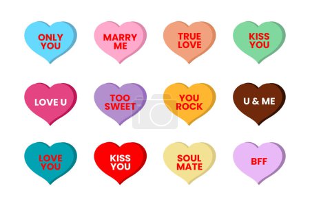 Téléchargez les photos : Modèle de coeur de bonbons vectoriels design - en image libre de droit