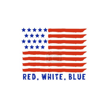 Téléchargez les photos : Modèle de drapeau bleu blanc rouge - en image libre de droit