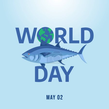 vector graphic of World Tuna Day ideal for World Tuna Day celebration.