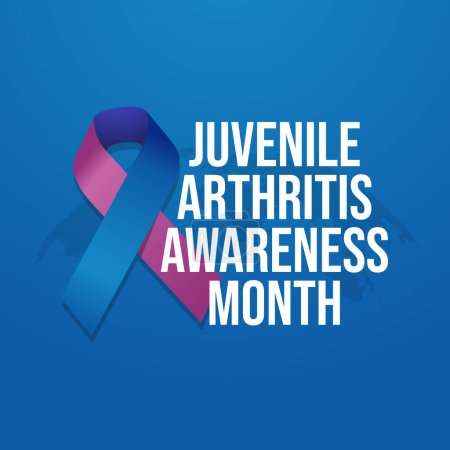 Illustration for Vector graphic of Arthritis Awareness Month ideal for Arthritis Awareness Month celebration. - Royalty Free Image