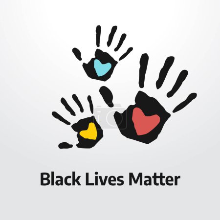 Ilustración de Gráfico vectorial de Black Lives Matter Month ideal para la celebración del Mes de Black Lives Matter. - Imagen libre de derechos