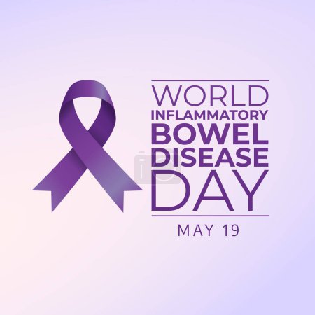 vector graphic of World Inflammatory Bowel Disease (IBD) Day ideal for World Inflammatory Bowel Disease (IBD) Day celebration.