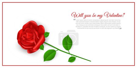 Illustration for Vector illustration of Happy Valentine's Day concept greeting - Royalty Free Image