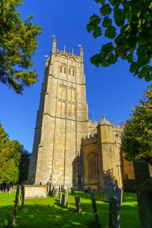 Photo for View of the St James Church, in Chipping Campden, the Cotswolds region, England, UK - Royalty Free Image