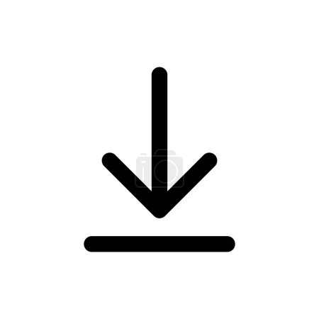 Icon auf weißem Hintergrund isoliert herunterladen. Vektor-Symbol herunterladen