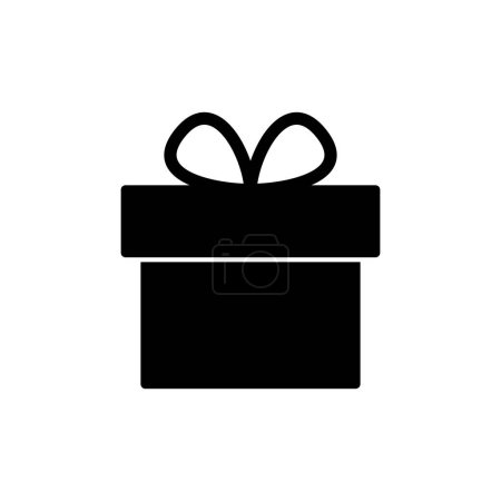 Gift icon isolated on white background. gift vector icon.  birthday gift