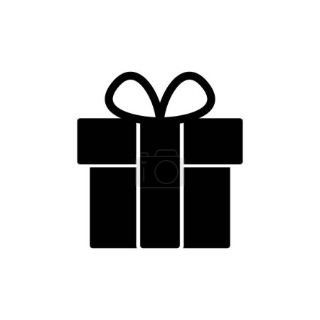 Gift icon isolated on white background. gift vector icon.  birthday gift