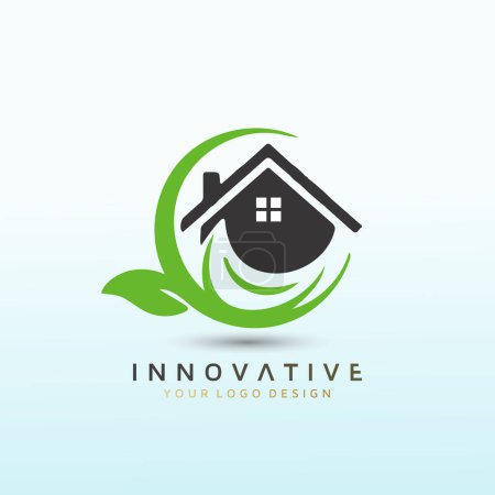 Illustration for Realty seed needs a new logo for real estate - Royalty Free Image