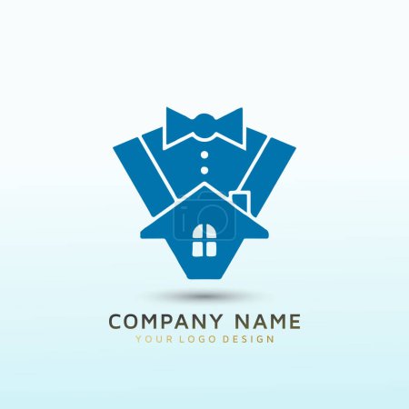 Illustration for Buy houses cash vector logo design - Royalty Free Image
