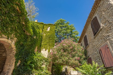 Photo for Street and houses in the village of Gordes (Vaucluse, France) - Royalty Free Image