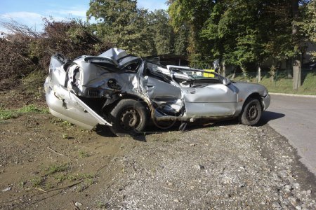 Téléchargez les photos : Accident ou accident, accident de la route - en image libre de droit
