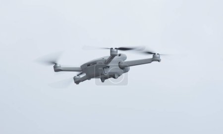 Drohne oder unbemanntes Luftfahrzeug (UAV), kleines Flugobjekt in der Luftfahrt