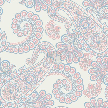 Paisley-Muster, tolles Design für jeden Zweck. Nahtloser Hintergrund