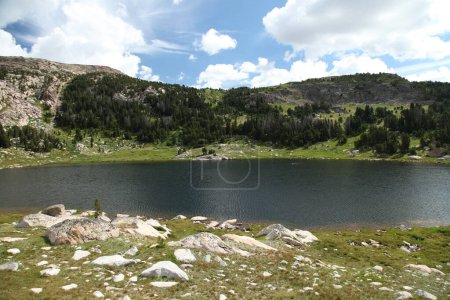 Photo for Lower Sheepherder Lake in Beartooth Mountains, Wyoming - Royalty Free Image