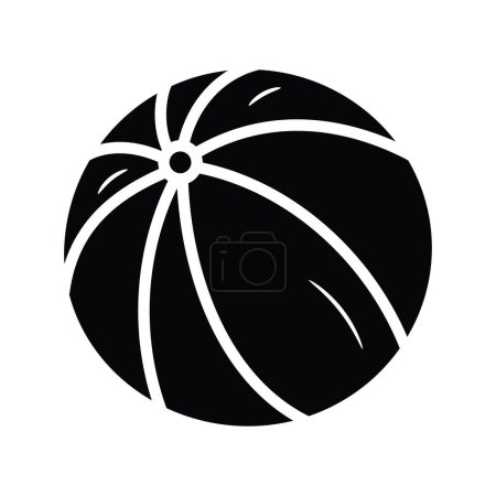Illustration for Football Vector solid icon  Design illustration. Travel Symbol on White background EPS 10 File - Royalty Free Image