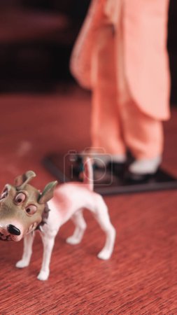 The mask and the dog maylo figure, special collection figure