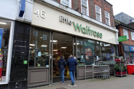 Photo for Little Waitrose food store, 46 Sycamore Road, Amersham - Royalty Free Image