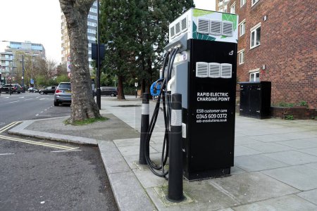 Photo for ESB Energy Rapid Electric Charge Point - Royalty Free Image