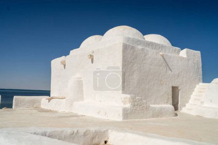 Historic mosque on the island of Djerba- Sidi Yati  - southern Tunisia