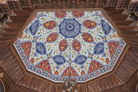 Dome in Orhan Gazi Mosque in Bursa City, Turkiye