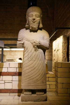 Sculpture in Museum of Anatolian Civilizations in Ankara, Turkiye