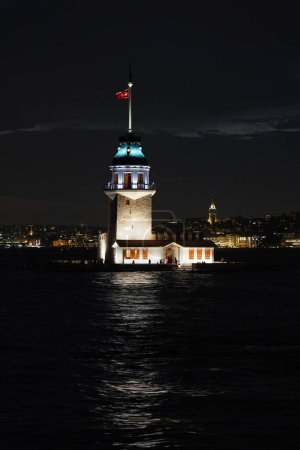 Jungfrauenturm in der Stadt Istanbul, Türkei