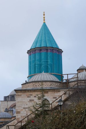 Mevlana Museum in Konya City in Turkiye