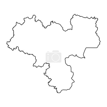 Illustration for Haskovo Province map, province of Bulgaria. Vector illustration. - Royalty Free Image