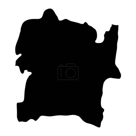 Téléchargez les illustrations : Carte du district de Polonnaruwa, division administrative du Sri Lanka. Illustration vectorielle. - en licence libre de droit