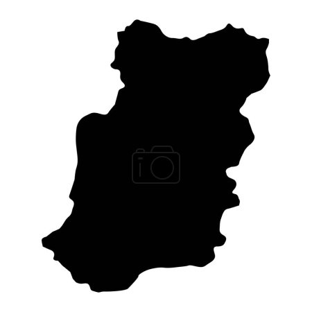 Illustration for Chimborazo Province map, administrative division of Ecuador. Vector illustration. - Royalty Free Image