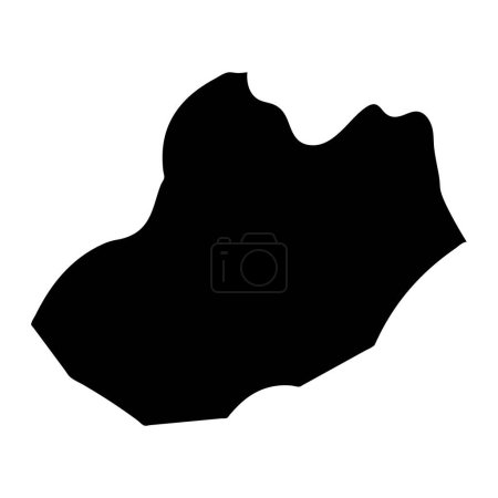 Illustration for Sao Lourenco dos Orgaos municipality map, administrative division of Cape Verde. Vector illustration. - Royalty Free Image