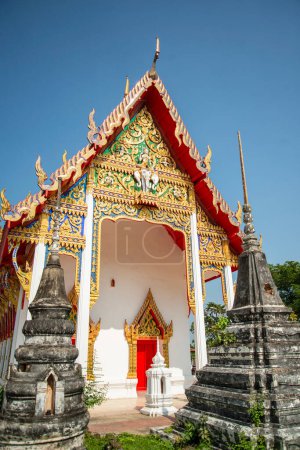 Photo for The Wat Thong Khung in the Town of Amphawa in the Province of Samut Songkhram in Thailand,  Thailand, Amphawa, November, 2022 - Royalty Free Image