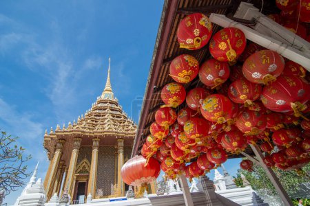 Téléchargez les photos : The Wat Phra Phutthabat in the Town of Phra Phutthabat in the Province of Saraburi in Thailand,  Thailand, Saraburi, November, 2022 - en image libre de droit