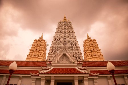Photo for The Wat Yannasangwararam Woramahawihan near the city of Pattaya in the Province of Chonburi in Thailand,  Thailand, Pattaya, November, 2022 - Royalty Free Image